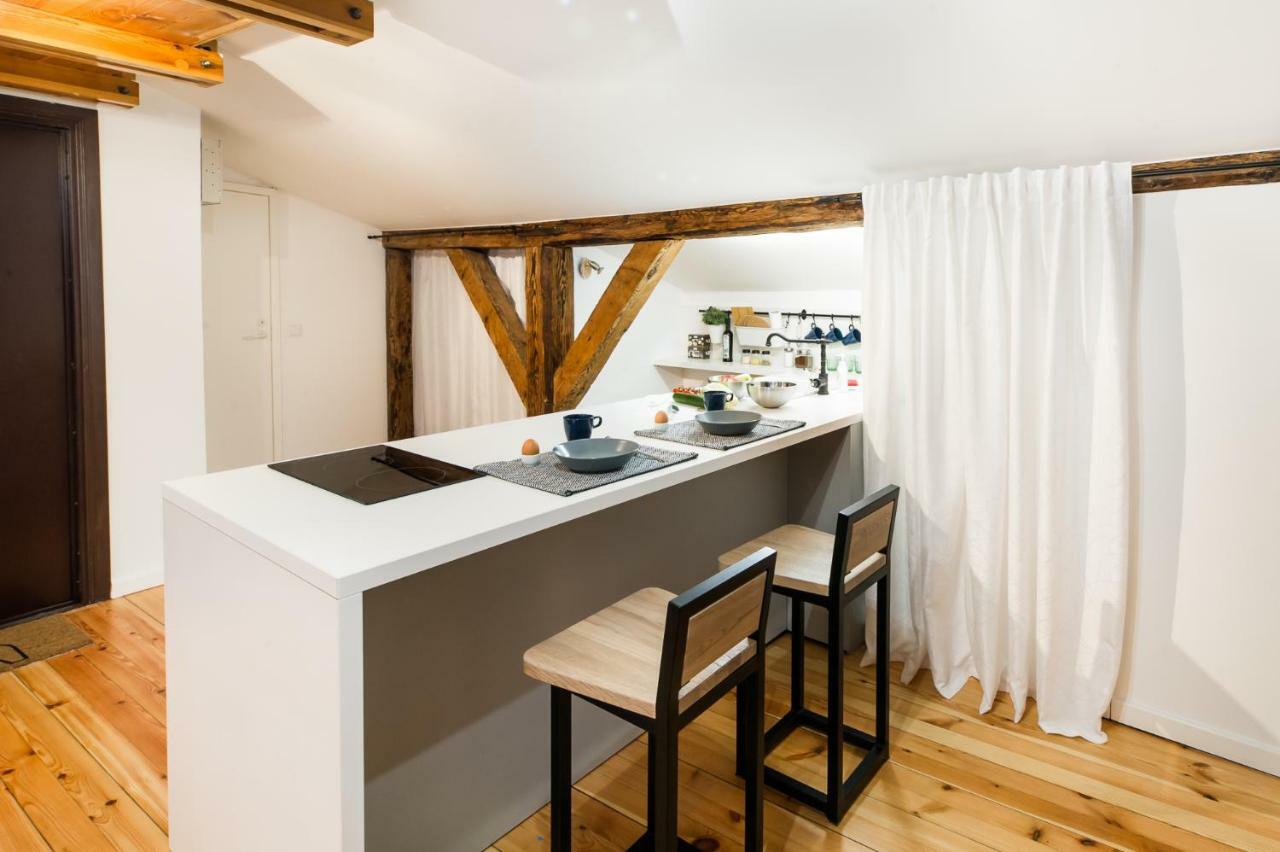 Cozy Studio Mansard Riga Old Town Aptartment, Ac Exterior foto